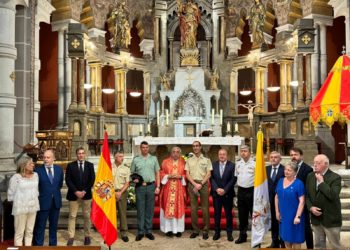 La Basílica del Sagrado Corazón de Gijón celebra una misa en honor a Santiago Apóstol