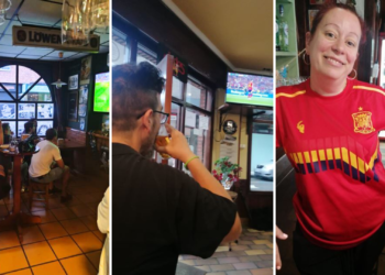 Gijón se vuelca con La Roja y celebra una victoria histórica