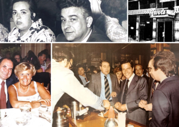 Tívoli, la desaparecida cafetería gijonesa reina de las tertulias y los canapés