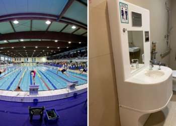 El Santa Olaya, pionero en la instalación de un baño adaptado para personas ostomizadas