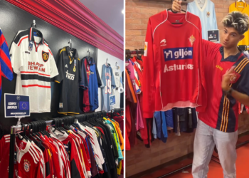 ¿Buscas camisetas de fútbol vintage? Llega a Gijón la tienda líder en España