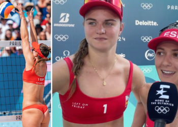 Debut sin victoria para la gijonesa Daniela Álvarez y Tania Moreno en la arena de París