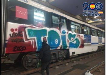 Cae en Mieres un grafitero acusado de causar daños por valor de más de 125.000 euros