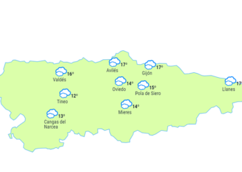 El verano se resiste en Gijón: temperaturas que no superan los 22ºC en un día marcado por las nubes