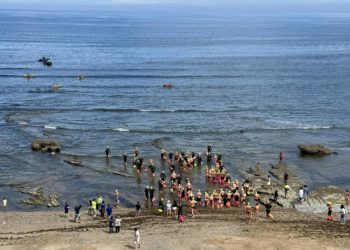 La Travesía Playas de Gijón se sumerge en la ciudad