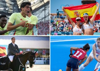 Los triunfos del vóley playa femenino y del fútbol masculino equilibran un lunes triste para Asturias en París