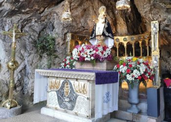 Todo a punto en Covadonga para el arranque este viernes de la Novena a ‘La Santina’