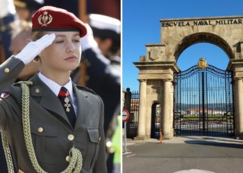 Del verde del Ejército al blanco de la Armada: la princesa Leonor ingresa en la Escuela Naval Militar