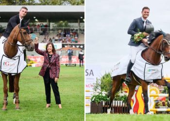 Nuevos laureles para los jinetes del Hípico: Emeric George gana el Trofeo Funeraria Gijonesa, y Derin Demirsoy, el EMULSA