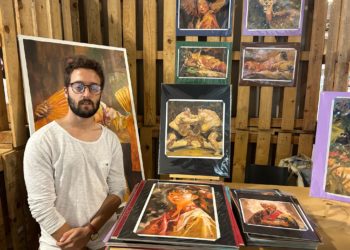 Tradición y modernidad en el pincel, Japón en el lienzo: la gran obra artística de David Marcos Art