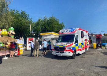 Muere un hombre en la Feria de Muestras