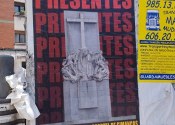 Convocada para hoy una concentración ante el monumento ‘Héroes del Simancas’ bajo consignas falangistas