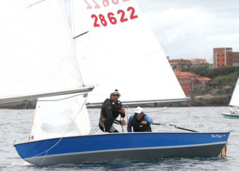 Pepe y Fran Palacio, vencedores de la XIII Regata Villa de Gijón