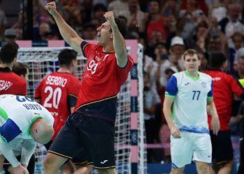 El asturiano Abel Serdio, bronce en París con los ‘Hispanos’