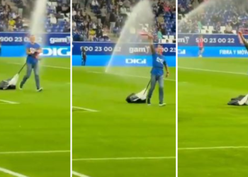 ¿Es una provocación celebrar con la bufanda del Sporting en el Tartiere? La polémica está servida