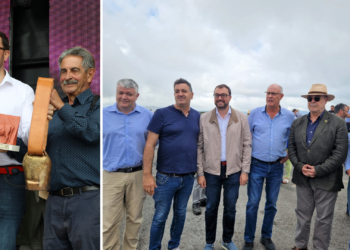 Adrián Barbón, reconocido en Cantabria junto a Antonio Resines e Iñaki López