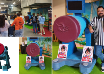 Vive la experiencia Dragon Ball con la Máquina para Golpes de la CometCon 2024