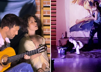 El Colegio Público Pumarín brilla en la Noche Blanca con una experiencia artística «inolvidable»