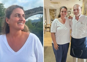 Carlota Corredera, seducida por Asturias… Y por el mejor cachopo de toda España