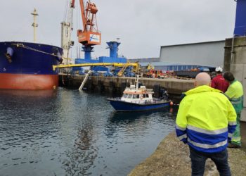 Moriyón, «consternada» por la tragedia de El Musel que, afirma Barbón, «nos deja a todos rotos»