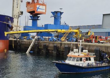 Gijón llora a Roberto Martínez y a César Méndez, los dos fallecidos en la tragedia de El Musel