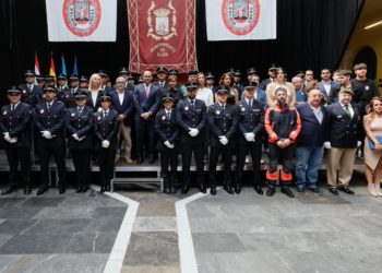 Moriyón reivindica en el Día de la Policía Local su voluntad de hacer de ella «una de las más punteras»