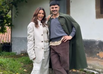 ¡Que vivan los ‘novios’!: así fue el encuentro entre Eva Longoria y Rodrigo Cuevas en Asturias