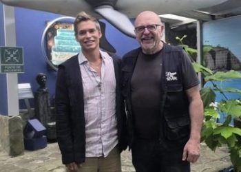 Carlos Baute, un turista más en Asturias