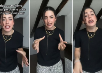 La cómica reacción de una madrileña a la sidra: «Asturias me ha encantado pero ojo, aquí peligra la vida»