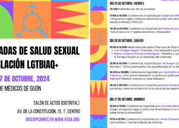Abiertas las inscripciones para las Jornadas sobre Salud Sexual y Población LGTBIAQ+ en Gijón