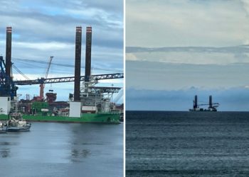 ‘Sea Challenger’, la «Arcelor flotante» capaz de alzarse sobre el agua que ha dejado boquiabierta a San Lorenzo