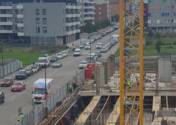 El sexto en cuarenta días: muere un trabajador de 62 años en Gijón tras ser aplastado por un andamio