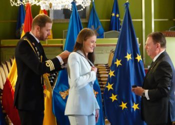 Leonor ya es alcaldesa Honoraria de Oviedo