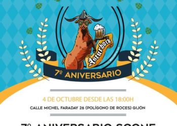 El ‘Oktoberfest’ más gijonés lo celebra este viernes Scone en su séptimo aniversario