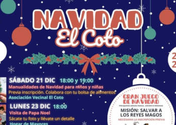 Todo preparado para la Navidad de El Coto: manualidades, música, visitas y mucha, mucha magia