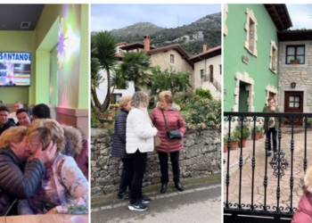La emoción de una mujer al volver a Asturias, más de 70 años después, para reencontrarse con su mejor amiga