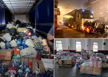 La solidaridad asturiana ‘pesa’ (de momento) 55,5 toneladas: ¿Hace falta seguir donando? ¿Dónde puedo hacerlo y qué productos faltan ahora?