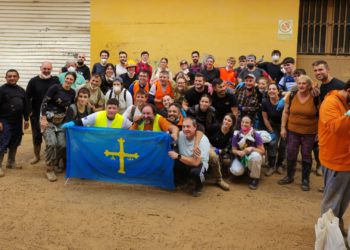 Misión cumplida de los Bomberos de Gijón en Valencia «Gracias a todos (…). Hasta siempre»