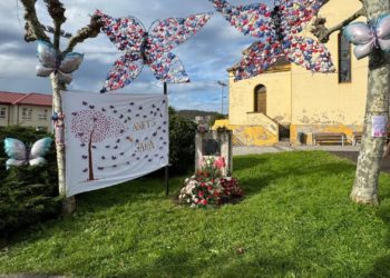 Amets y Sara regresan al recuerdo colectivo en Soto del Barco diez años después de su trágica muerte
