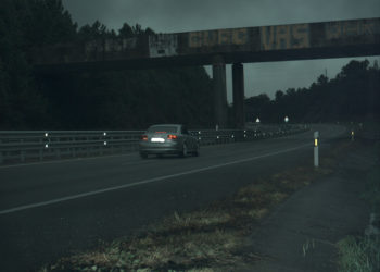 A 220 kilómetros por hora en la autovía: interceptado un vehículo en El Franco