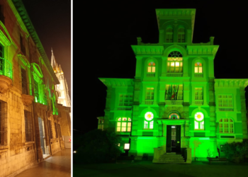 La Laboral, el Niemeyer y el Bellas Artes se teñirán de verde para apoyar la candidatura de la Cultura Sidrera en la UNESCO