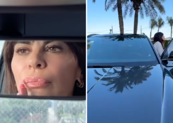 María José Suárez presume esta Navidad del Hyundai Tucson, cortesía de Asturdai