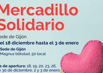 Así es el mercadillo solidario de la Asociación Española Contra el Cáncer en Gijón que se inaugura este miércoles