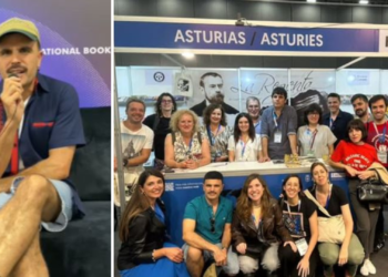 Rodrigo Cuevas representa a España en la Feria Internacional del Libro de Guadalajara, en México