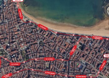 Gorros navideños, barbas postizas, zapatillas de deporte… ¡Y a correr la San Silvestre en Gijón!