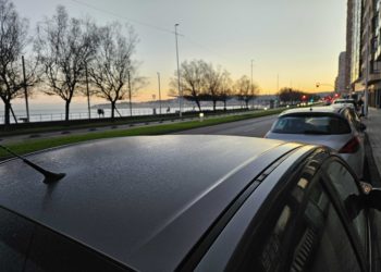 Tras una semana de heladas y cielos despejados, la lluvia asomará este domingo en Gijón