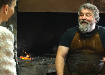 César Castaño, un ferreiru que mantiene la tradición desde Navelgas