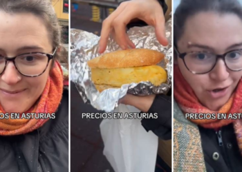El bocadillo asturiano más viral: «¿Cuánto costaría este pincho en Barcelona?»
