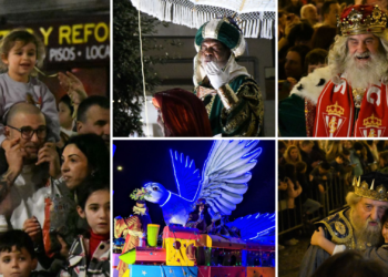 FOTOS | Así se vivió la magia de la Cabalgata de Reyes Magos en Gijón 2025