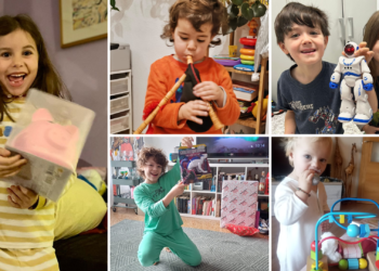 GALERÍA | Se portaron bien: los niños asturianos abren sus regalos